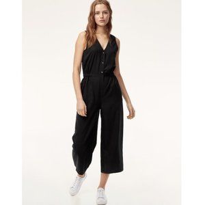 Aritzia Wilfred black jumpsuit M
